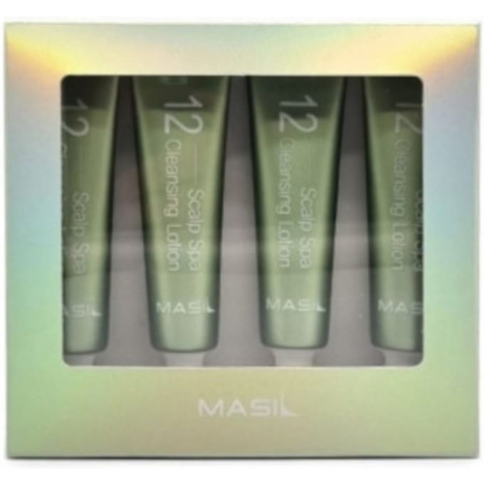 Masil - 12 Scalp Spa Cleansing Lotion Pack - 15ml X 4stukken