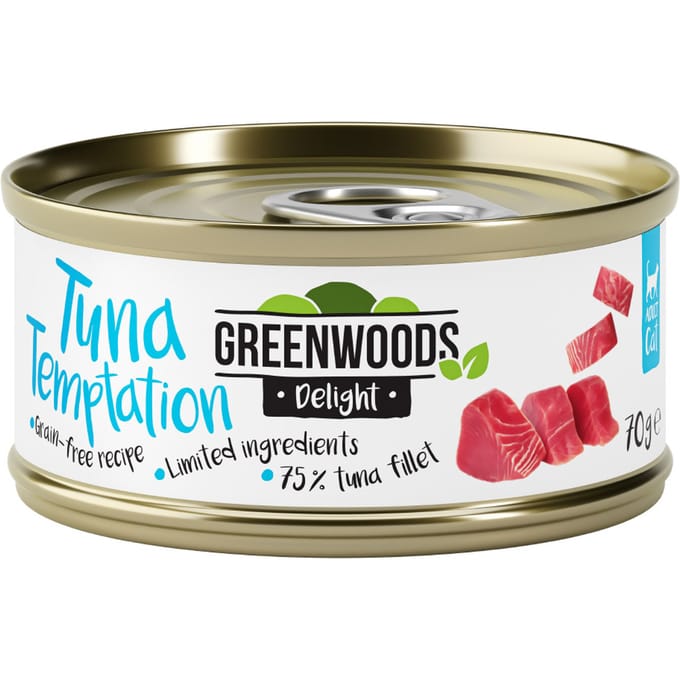 Greenwoods Delight tonijn 24 x 70 g