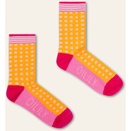 Oilily Mobley Sokken- maat32-34 Oranje Crush