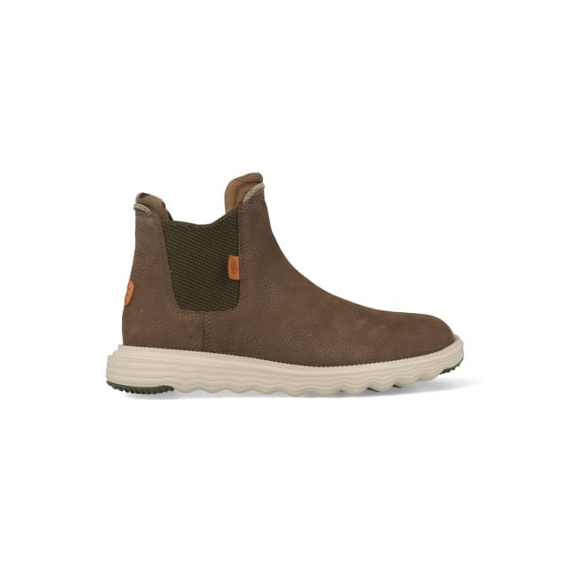 Hey Dude Branson Boot Craft Leather Olive Wandelschoenen Heren