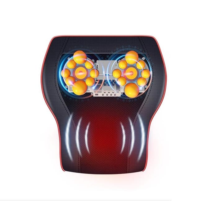 Cervicale massagekussen, taille, nek en schouder, elektrisch massagekussen, warm kompres, intelligente multifunctionele lendenmassager groothandel Top allocation