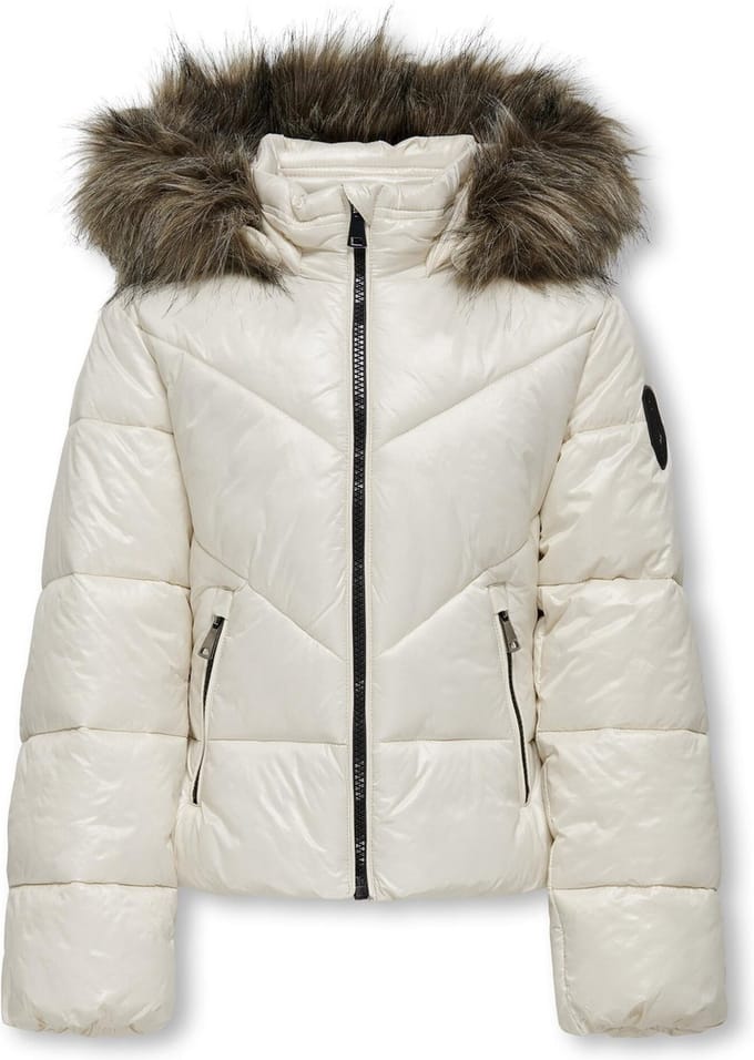 ONLY KOGFEVER SHORT PUFFER OTW Meisjes Jas - Maat 146