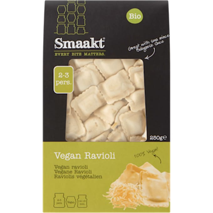 Vegan ravioli bio