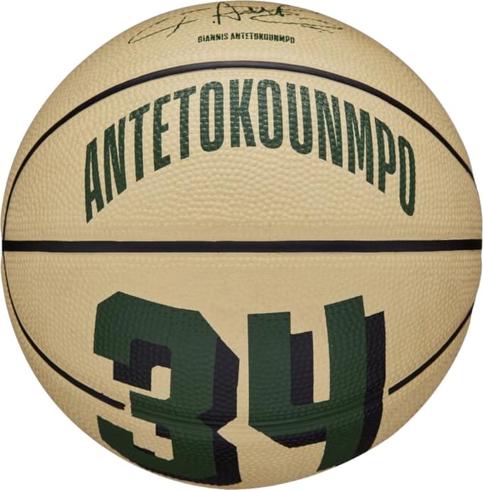 Wilson Giannis Antetokounmpo Mini Basketbal - Maat 3