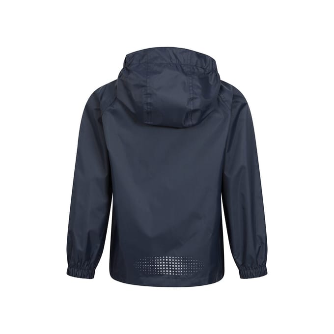 Mountain Warehouse Pakka II Waterdichte Jas voor Kinderen/Kinderen (Donkerblauw)