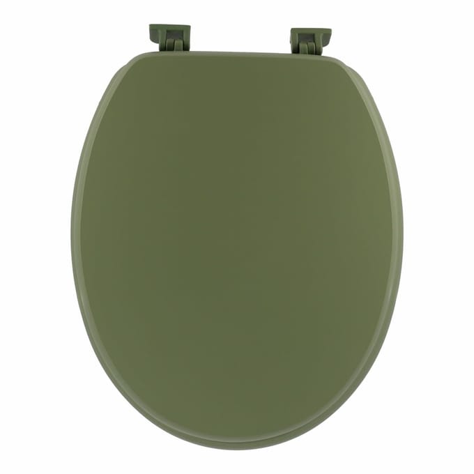 Tendance Toiletbril Breeze - olijfgroen - MDF hout - universeel - standaard wc bril