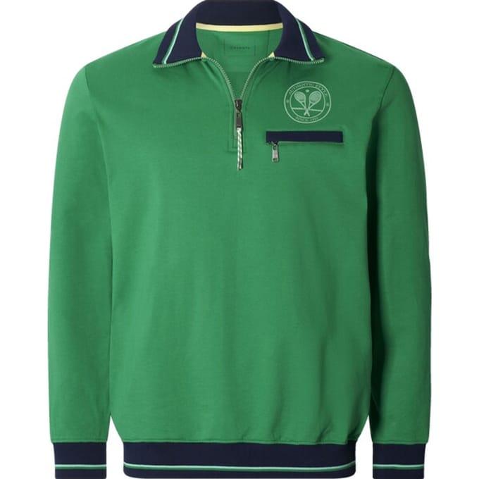 Babista herren Sweatshirt - 48/50 - groen - Plus Size