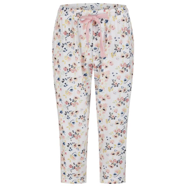 By Louise Dames Capri Pyjama Set Roze Driekwart - Maat M