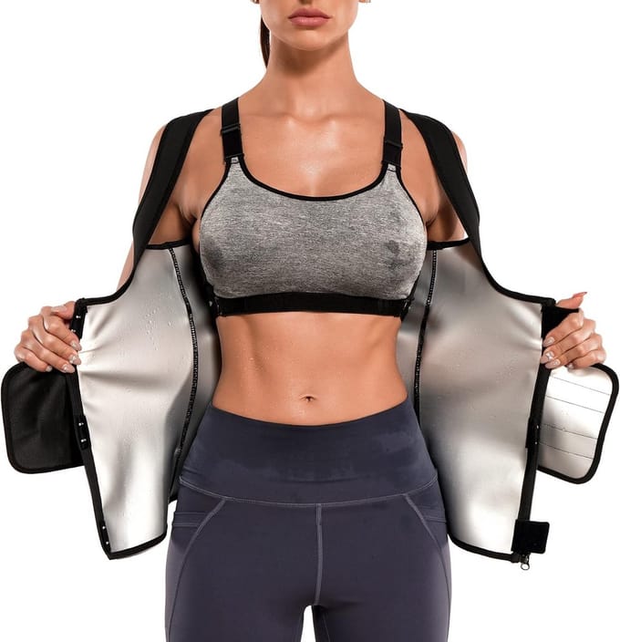 Thermo Sauna Vest voor Vrouwen voor Gewicht Verlies Taille Trainer