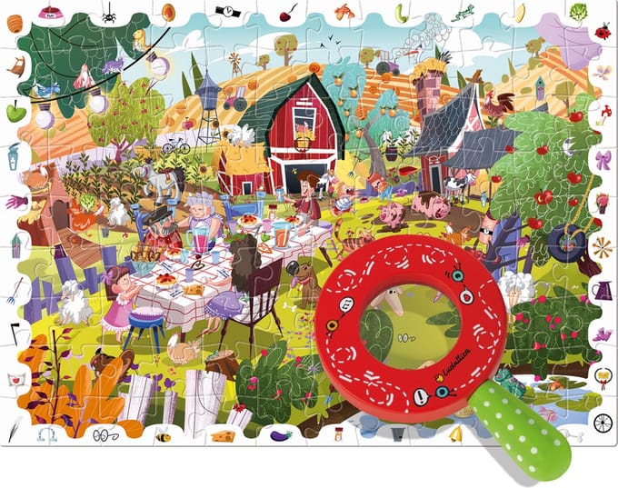 LUDATTICA Puzzel - Boerderij.