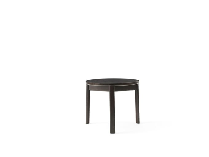 Audo Passage Loungetafel - eiken donker gelakt - Ø50 cm