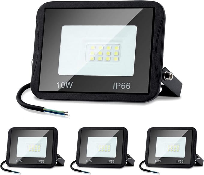 10W LED Buitenlamp IP66 Warm Wit - 900 Lumen Super Heldere Schijnwerper