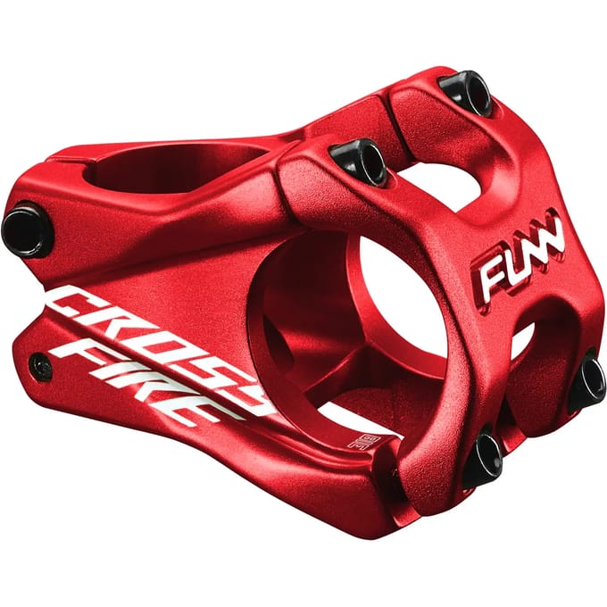 Crossfire stuurpen 35, lg 35mm / dia. 35mm, rise 0, rood Funn