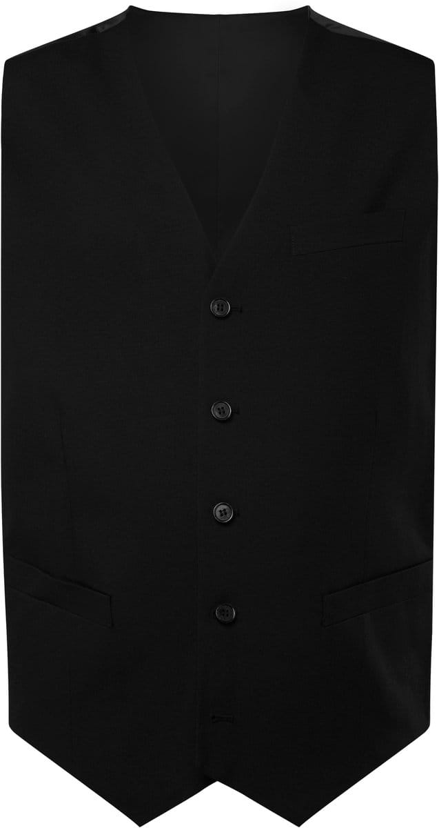 Men Plus - Heren - Vest mix & match Malaga - Zwart - Maat 52