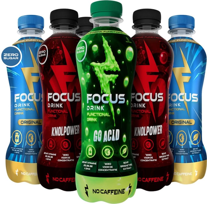 Focus Drink® - Proefpakket - 6 Pack