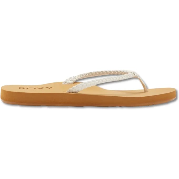 Roxy Costas Ii Slippers Wit EU 37 Vrouw