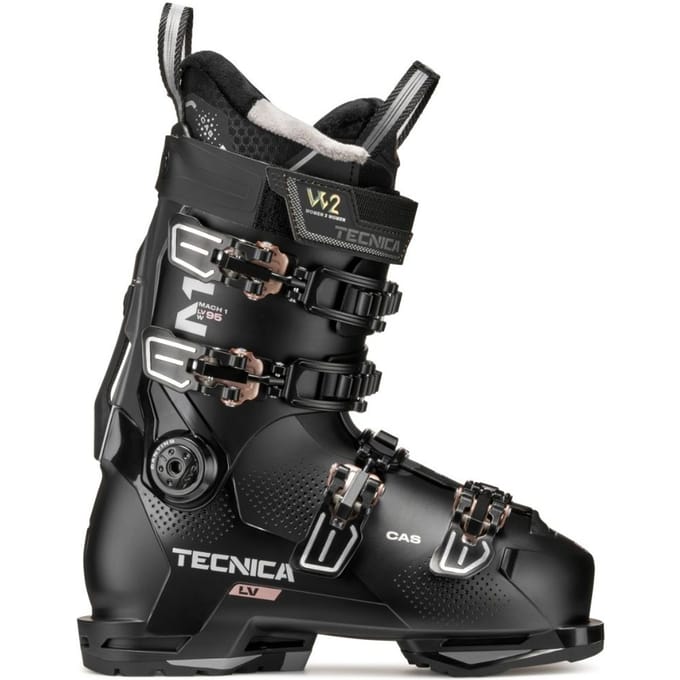 Tecnica Mach1 LV 95 TD2 GW Skischoen Dames (Maat - 23.5, Kleur - BLACK)