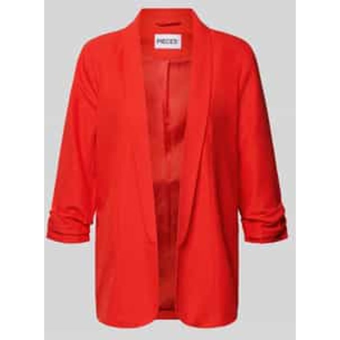 regular fit longblazer met viscosegehalte model 'BOSELLA'