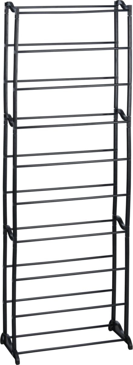 Storage solutions Schoenenrek - 10 laags - Zwart - Metaal