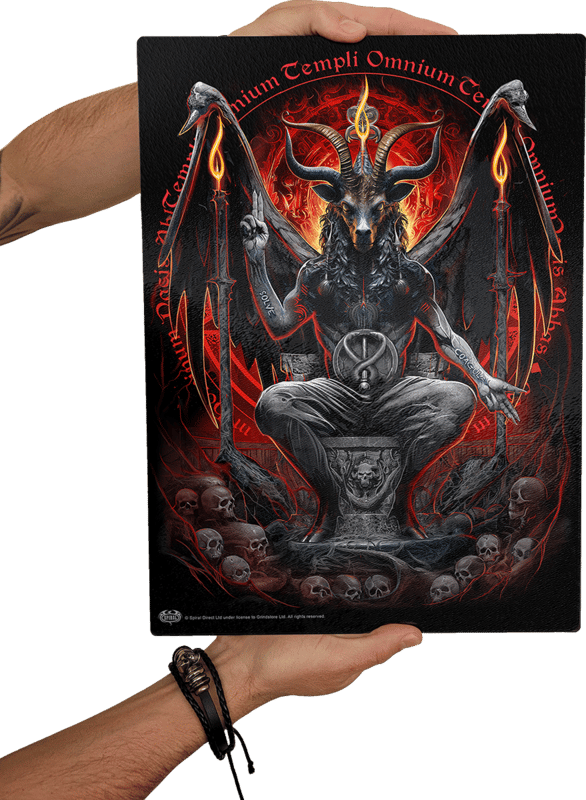 Spiral Baphomet Unisex Snijplank - meerkleurig - Standard