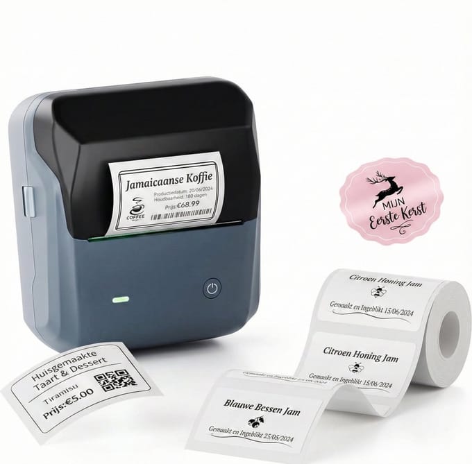 Niimbot B31 - Labelprinter - Labelmaker - Bluetooth - Print Breedte 20-75mm