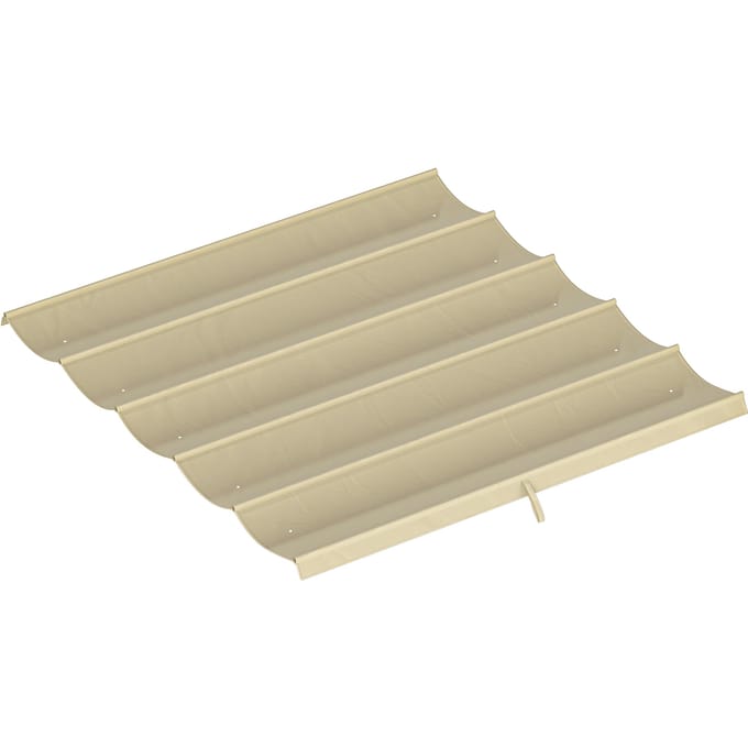 Outsunny dakzeil voor Arbor 3x3 m-canvas Retractable Arbor slechts 250 x cm beige