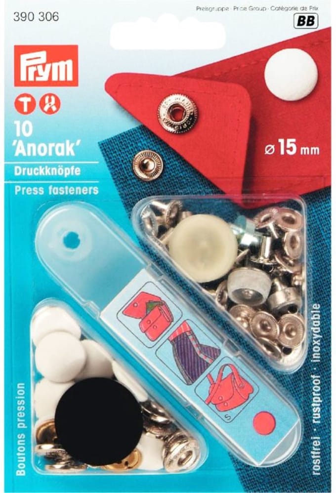 Prym Naaivrijedrukknopen 15mm