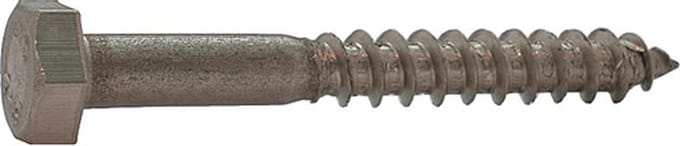 Houtdraadbout RVS A2 10X140 Din571 A2 - 5520409