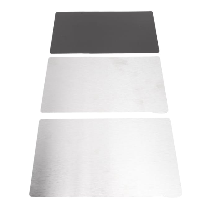 2 stuks Flexibele Bouwplaat Vervanging voor Mono M7 M7Pro 3D Printer 228x131mm Printbed Zacht white