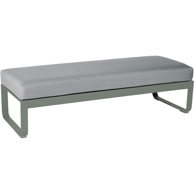Fermob BELLEVIE Zitbank Module Midden - 48 rozemarijn mat - 79 Flanelgrijs