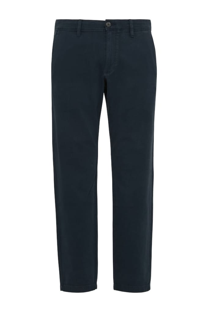 s.Oliver - male - Phoenix: getextureerde chino van stretchkatoen