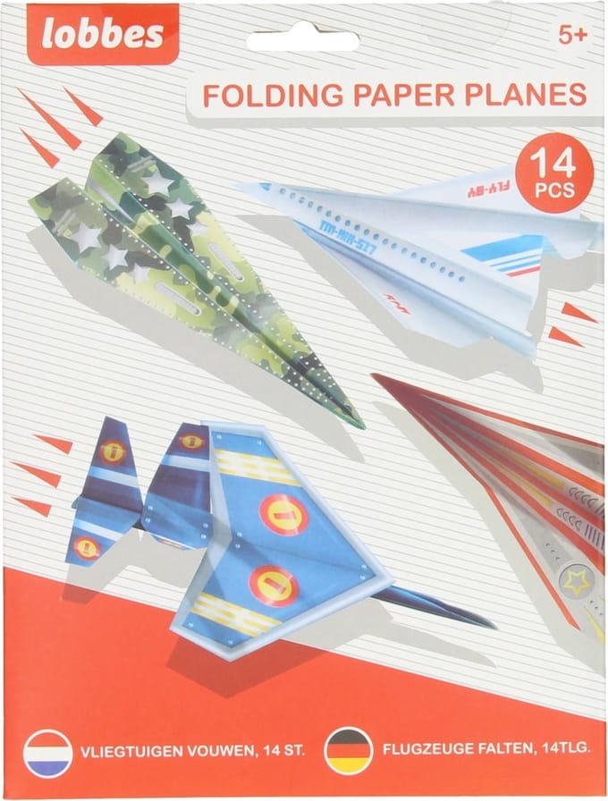 Lobbes - Folding Airplanes 14 pcs.