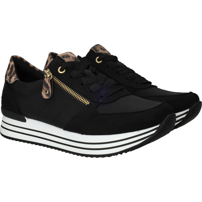 Remonte Sneakers - Dames - Zwart - Maat:37