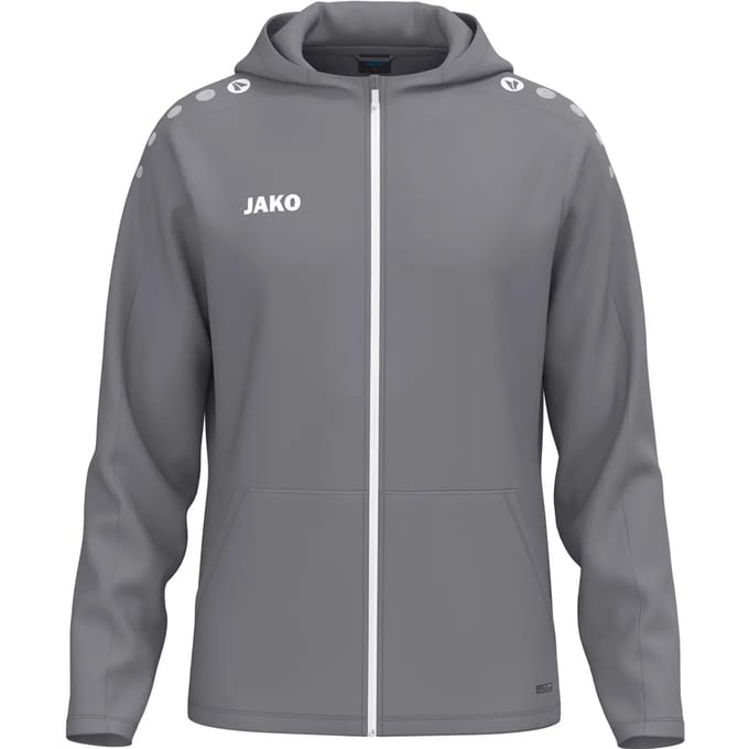 Jako One Jas Met Kap Heren - Grijs | Maat: L