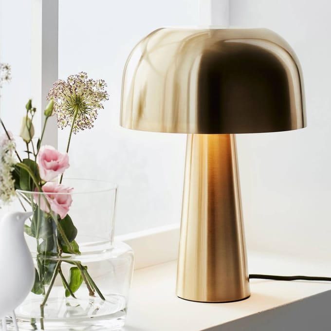 Markslöjd Tafellamp Blanca, brons