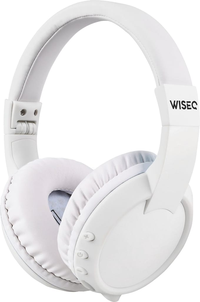 WiseQ Unbreakable - Koptelefoon voor kinderen - Volume begrenzing - Wit