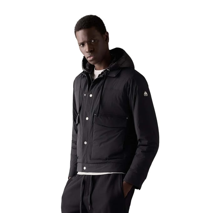 Hooded jacket Moose Knuckles Brixton Trucker