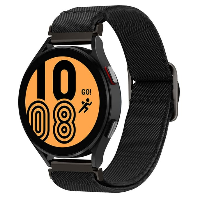 Spigen Lite Fit Watch Band - black - Galaxy Watch 20mm (Galaxy Watch 5/5 Pro/4/4 Classic/3(41mm)/Act2