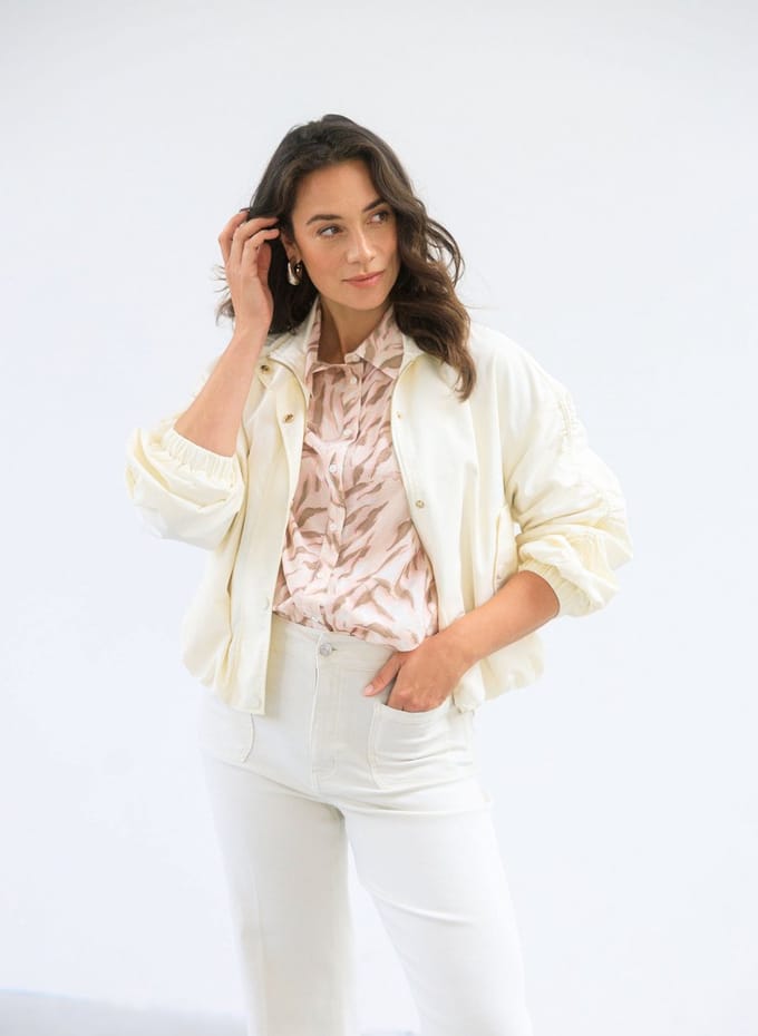 YEST YESTizara Bottoms - Antique White - maat W42 / L32
