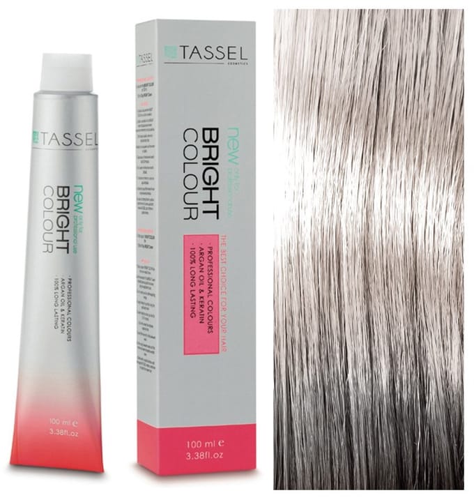 Tassel Permanent Hair Dye No. 121 Ash Blonde 100ml