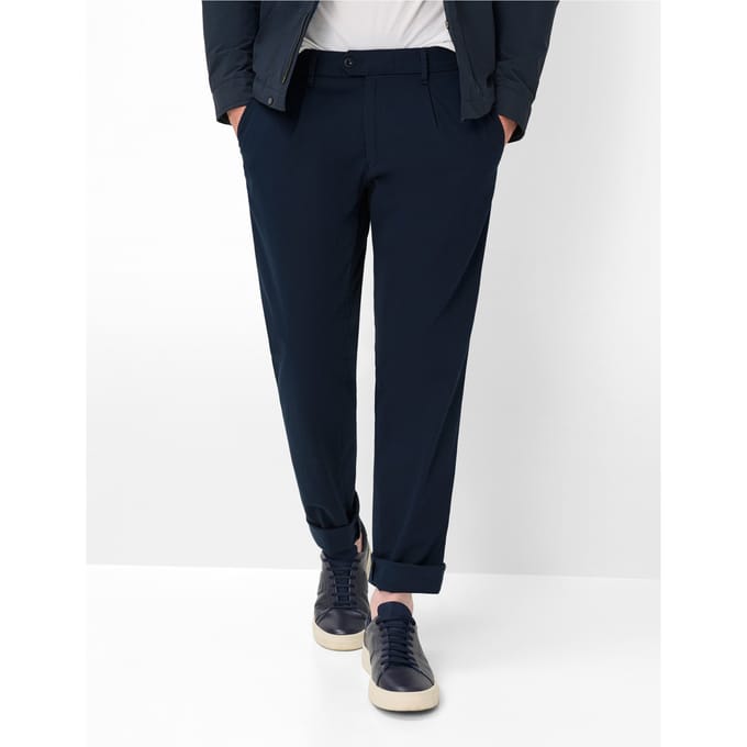 Eurex Heren Broek  Style LUIS NAVY, donkerblauw, maat 30