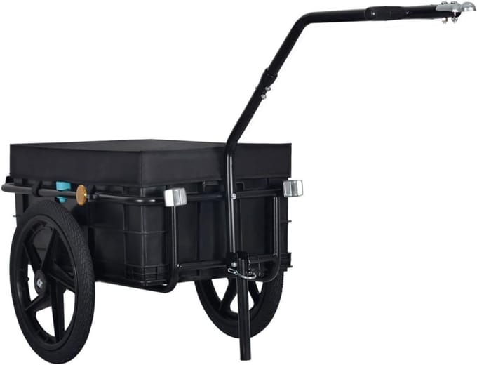 Fietskar Bagage - Fietsaanhanger - Aanhangwagen Fiets - Groot