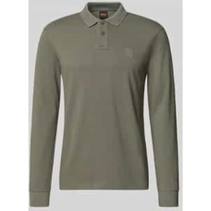 Boss Orange Polo lange mouw passerby 10256683 01 50507704/076