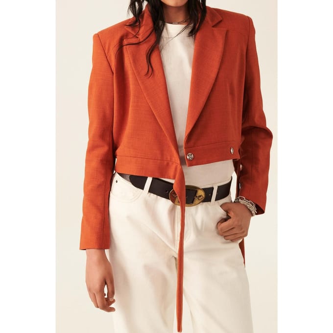 BA&SH Veste Esta Paprika Größe: L | Blazer Outlet | Damen