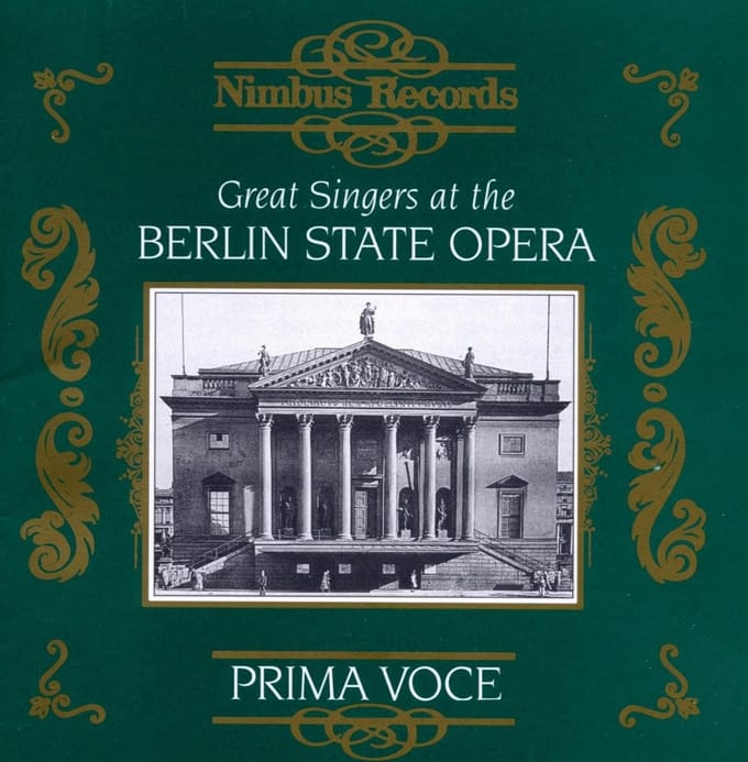 Various Artists - Great Singers At The Berlin State Opera (CD)