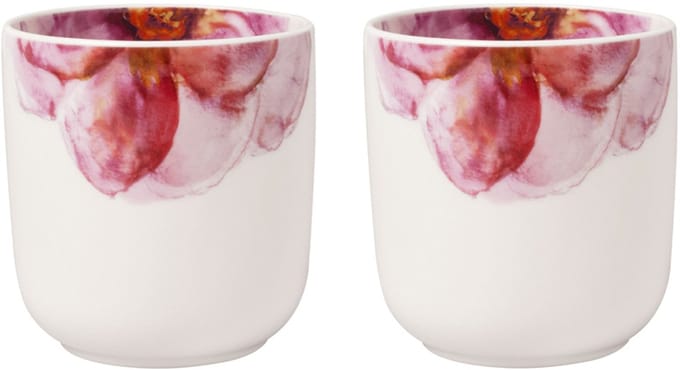 Becher Rose Garden 290 ml Set van 2
