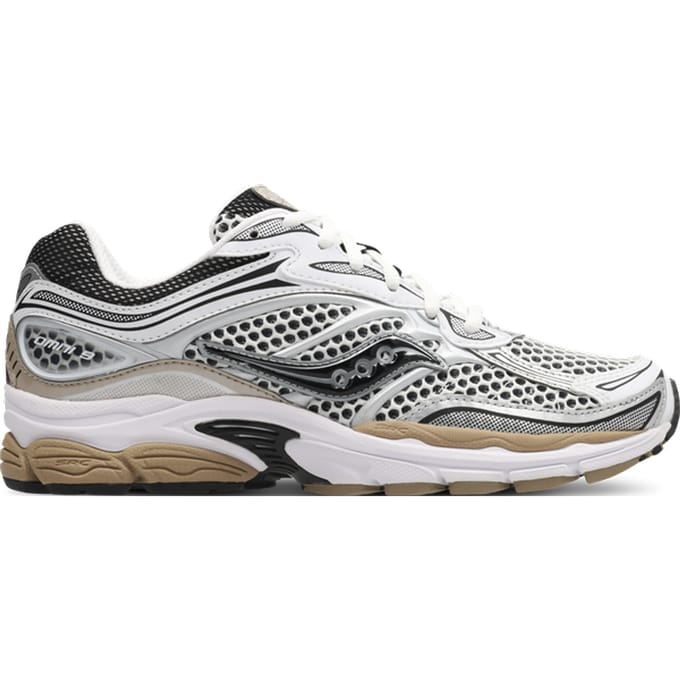 Saucony Progrid Omni 9 Sneakers Dames - Wit - Maat 40 - Mesh/Synthetisch
