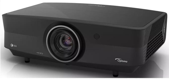 Optoma UHZ68LV 4k laser home cinema projector UHD 5000 lumen, 1.2:1 ~ 1.92:1