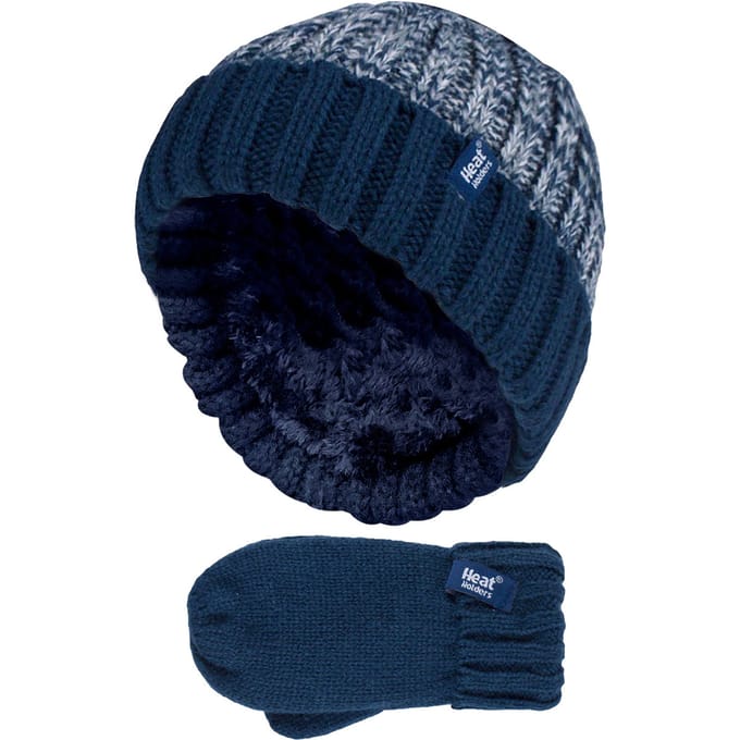 Heat Holders Thermische warme muts en wantenset voor kinderen - NTO2P6