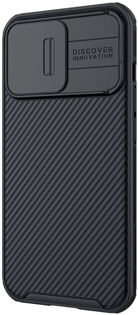 Telefoonhoesje geschikt voor Apple iPhone 13 Pro - CamShield Pro Armor Case - Back Cover - Zwart